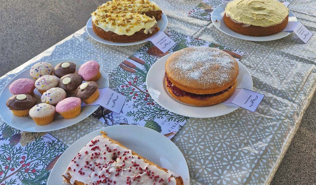 F Curtis & Son Funeral Directors hosted a charity day in support of Alzheimer’s Support with lots of lovely homemade cakes.